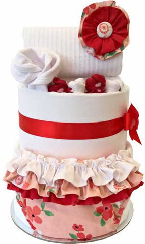 Just Launched : My Designer Cake - Limited Edition Grand Red Bloom Rosette Cake